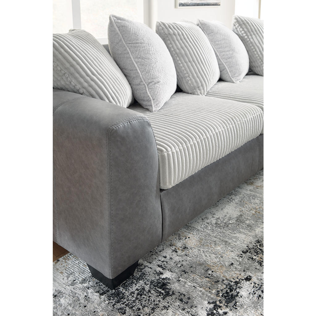 Clairette Court 2-Piece Sectional with Chaise Benchcraft® Living Room