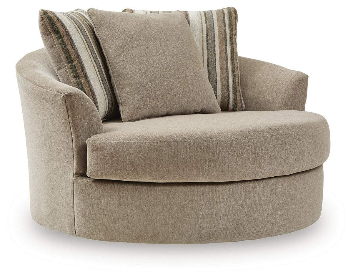 Linenhause Oversized Swivel Accent Chair