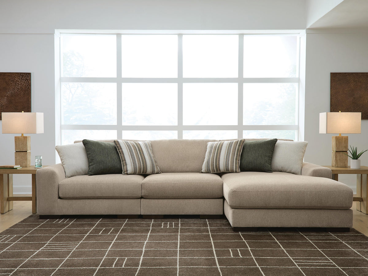 Linenhause 3-Piece Sectional Sofa Chaise