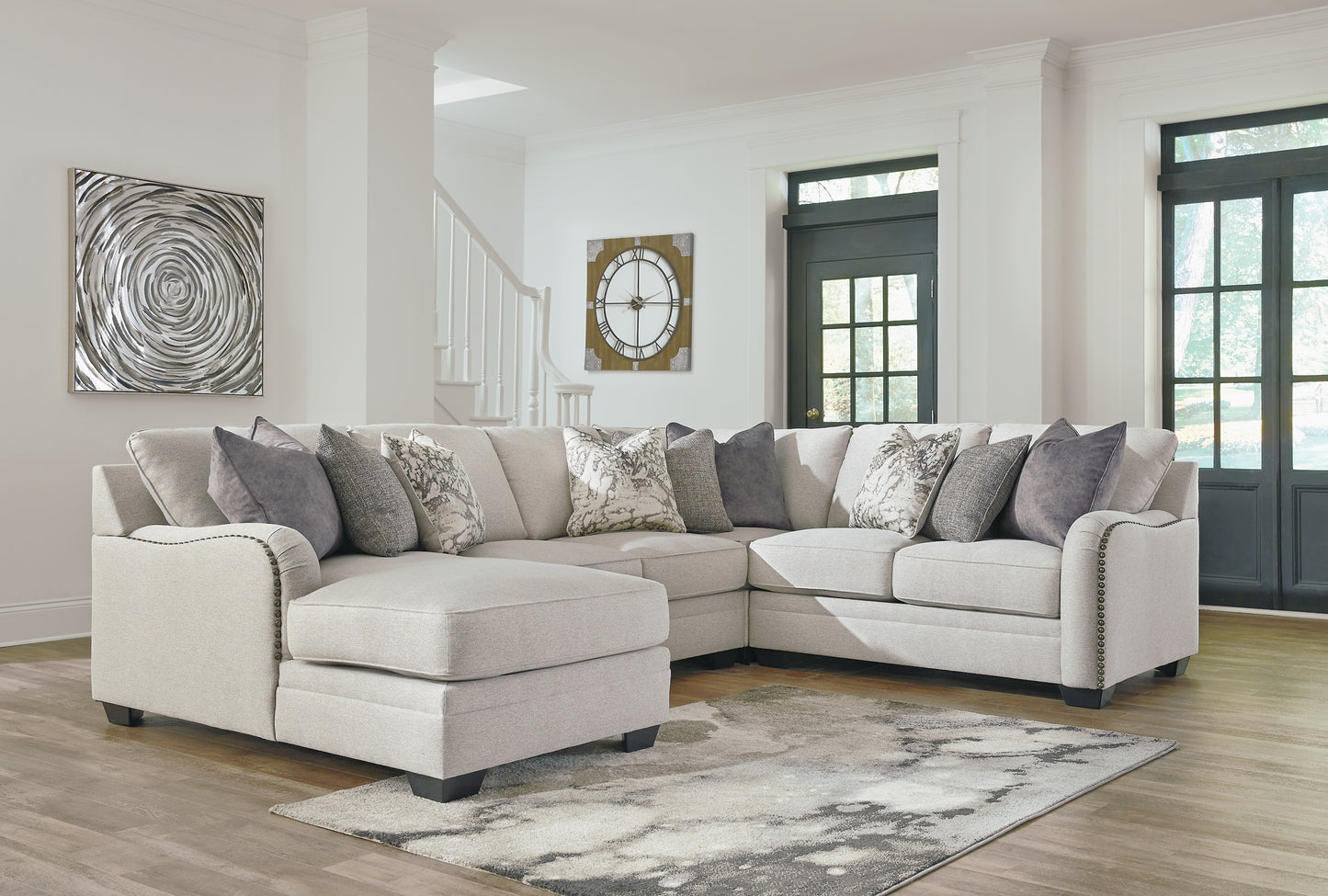 Dellara 4-Piece Sectional with Chaise