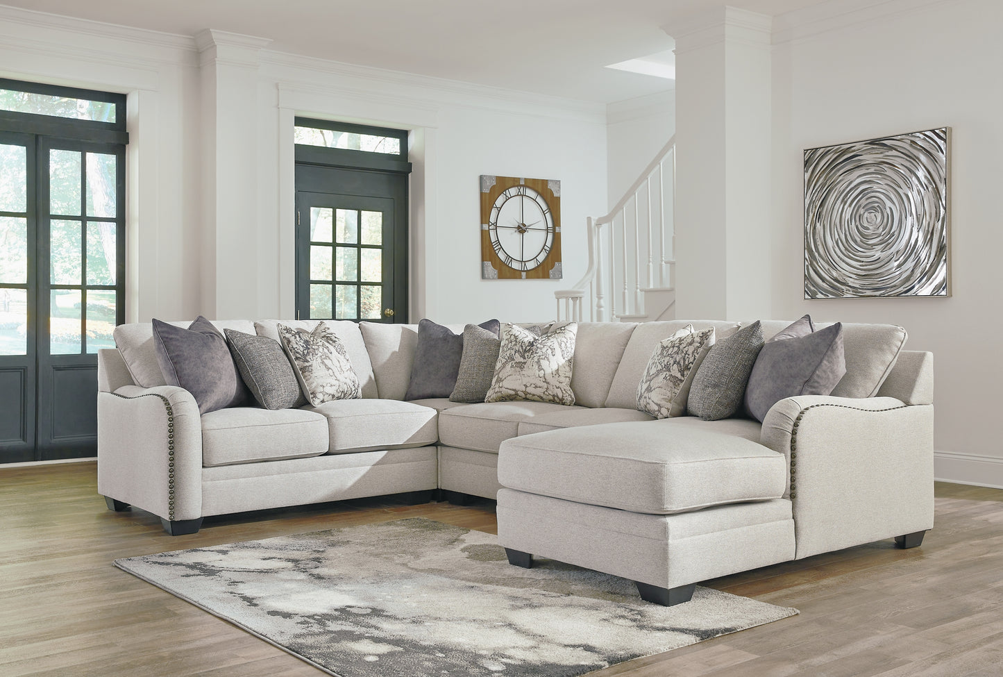 Dellara 4-Piece Sectional with Chaise