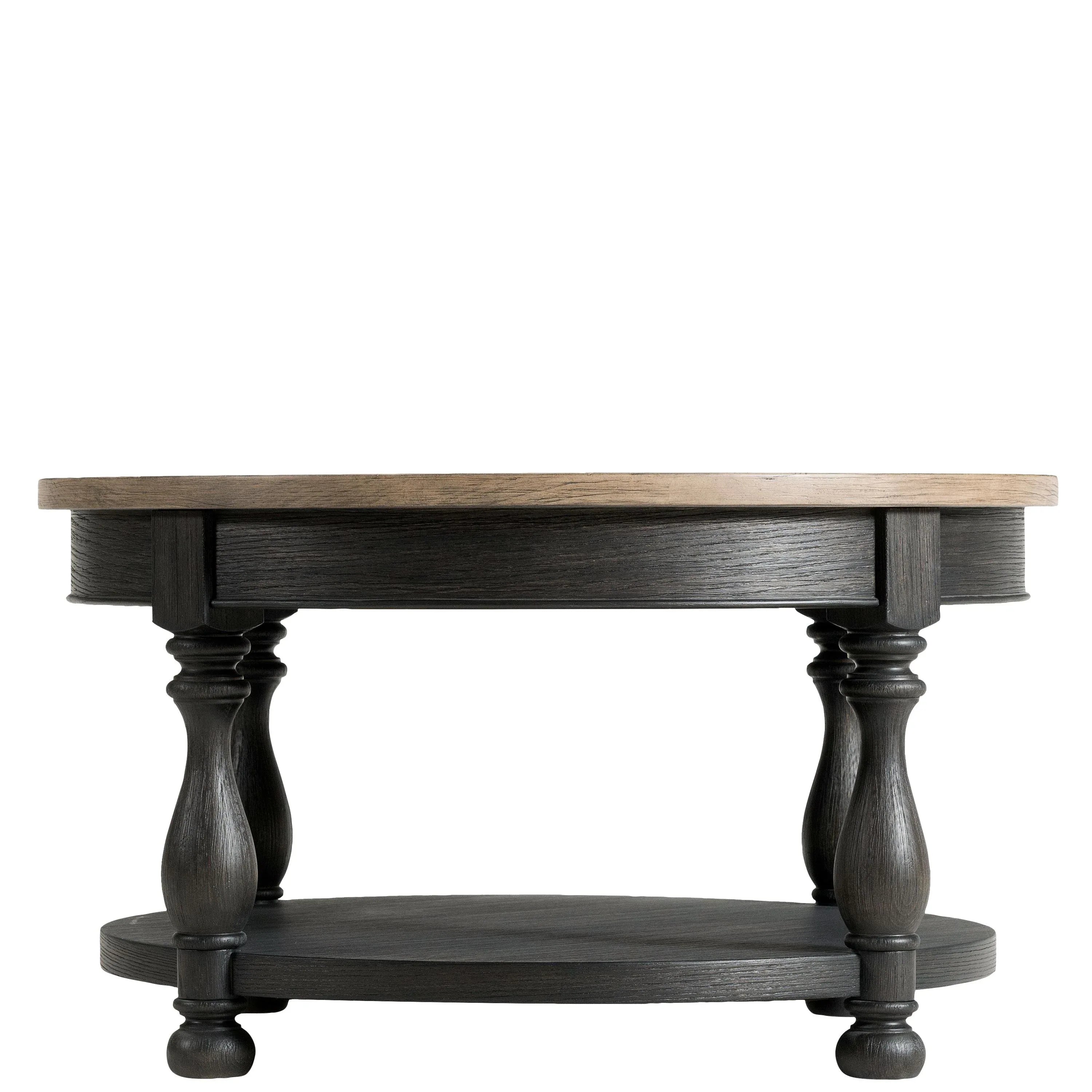 Barrington Two Tone Round Cocktail Table Riverside Furniture Tables