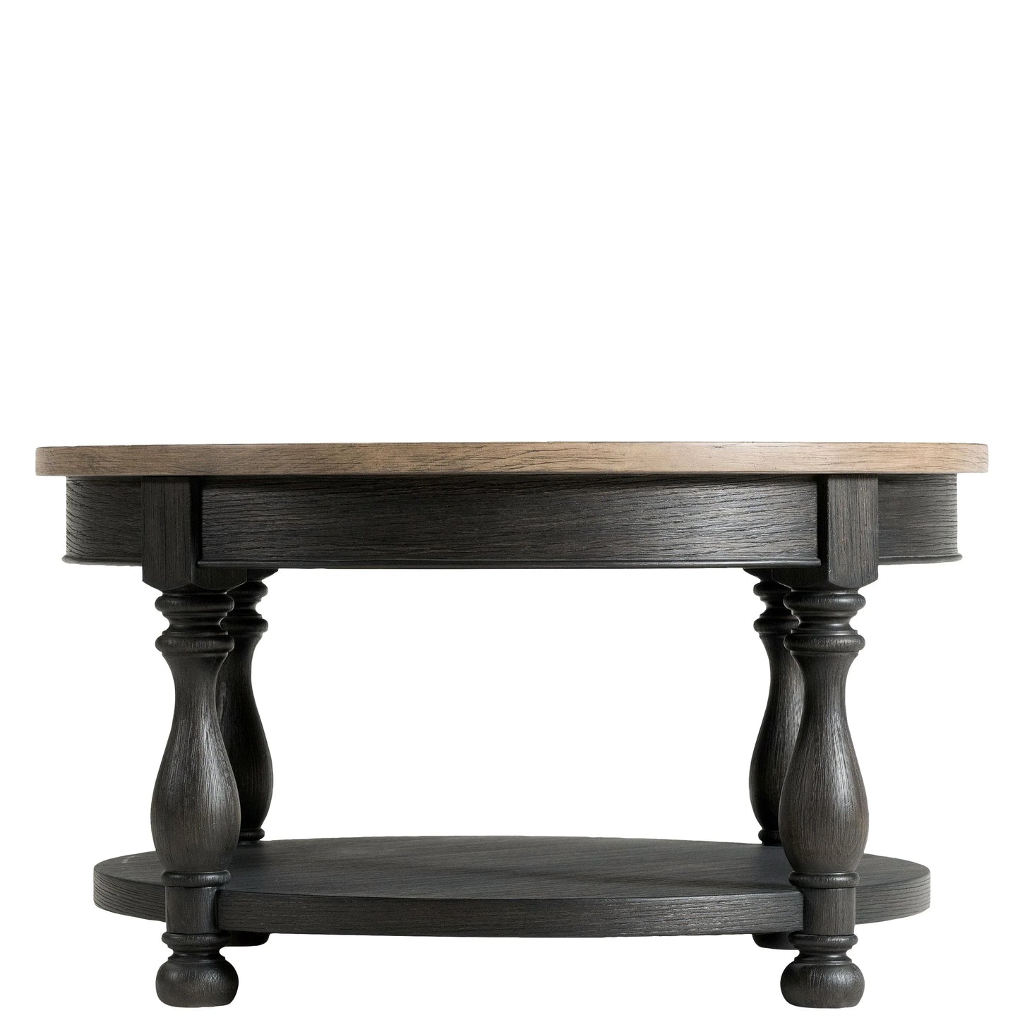 Barrington Two Tone Round Cocktail Table Riverside Furniture Tables