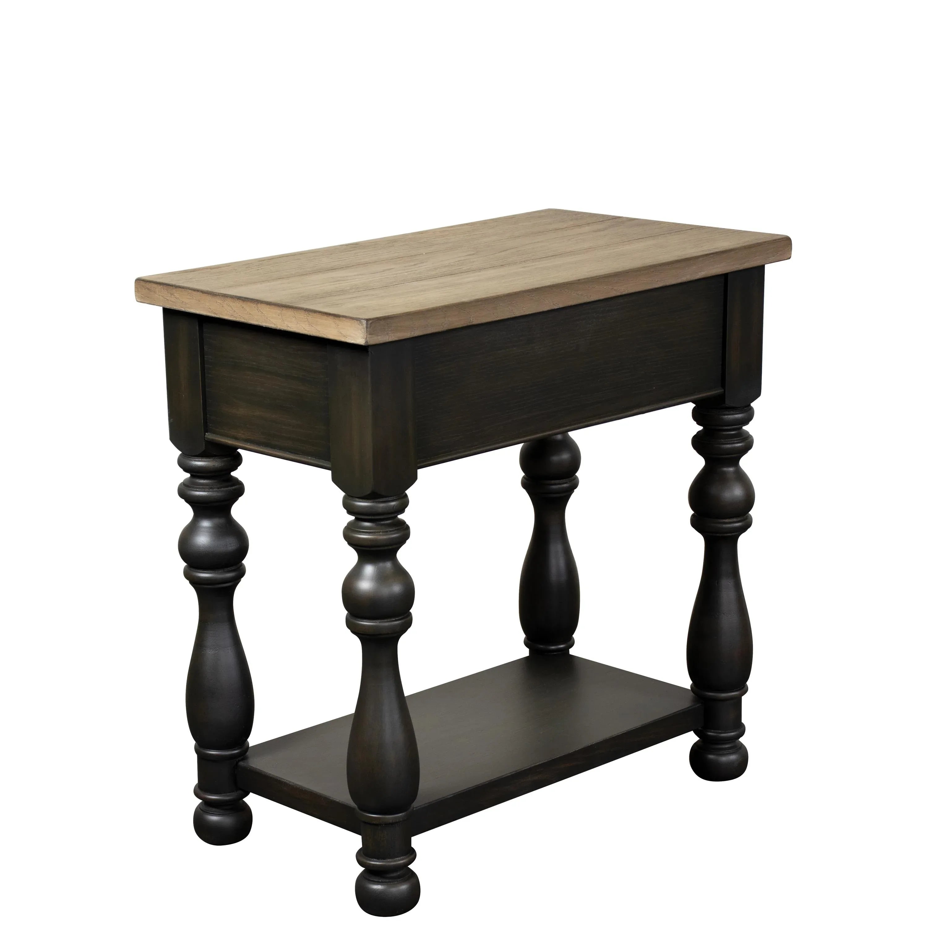 Barrington Two Tone Chairside Table Riverside Furniture Tables