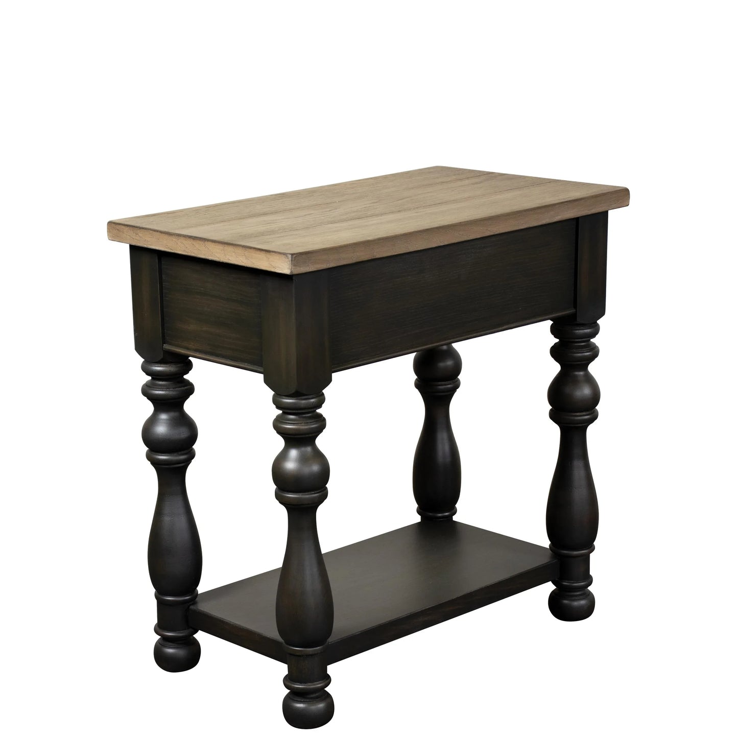 Barrington Two Tone Chairside Table Riverside Furniture Tables