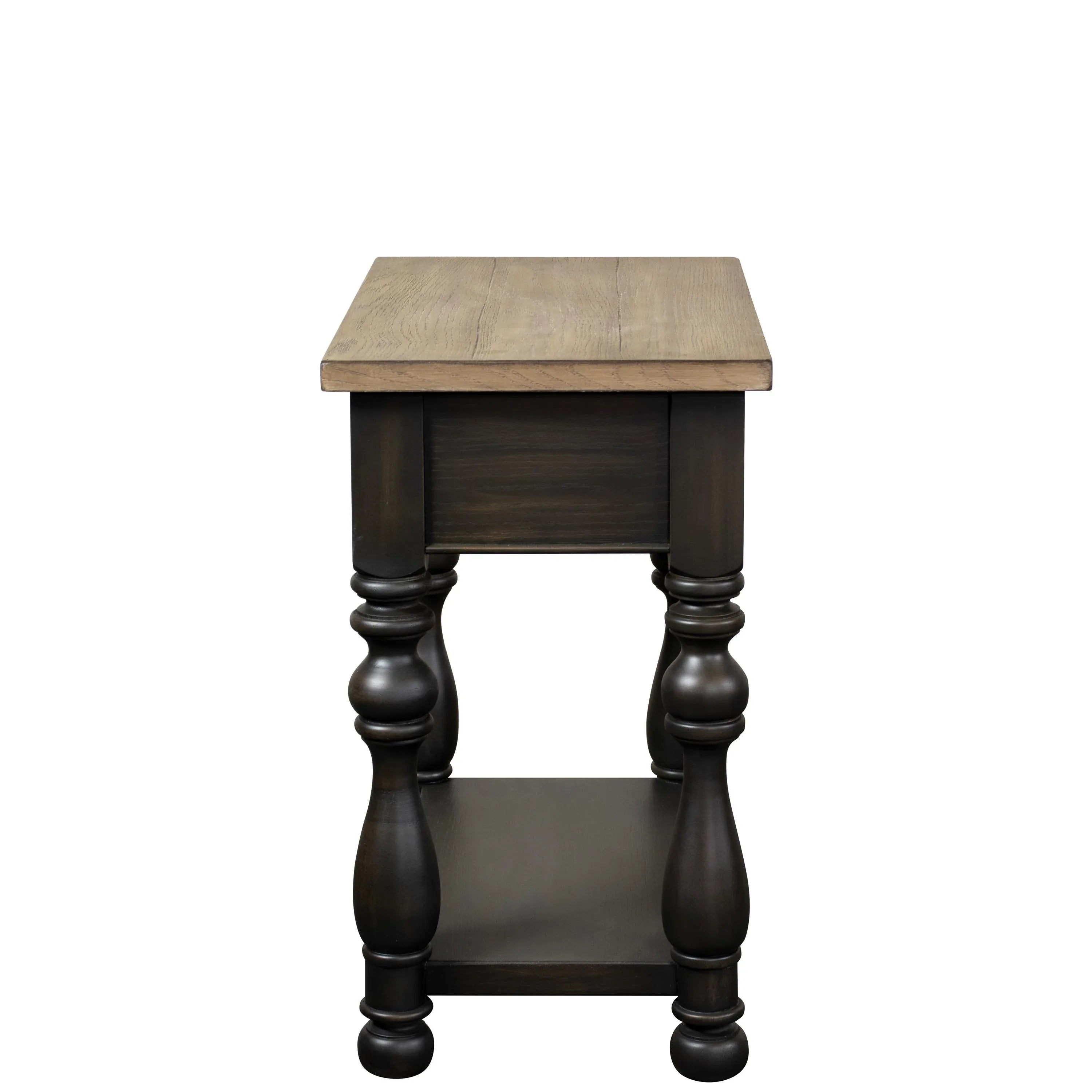 Barrington Two Tone Chairside Table Riverside Furniture Tables