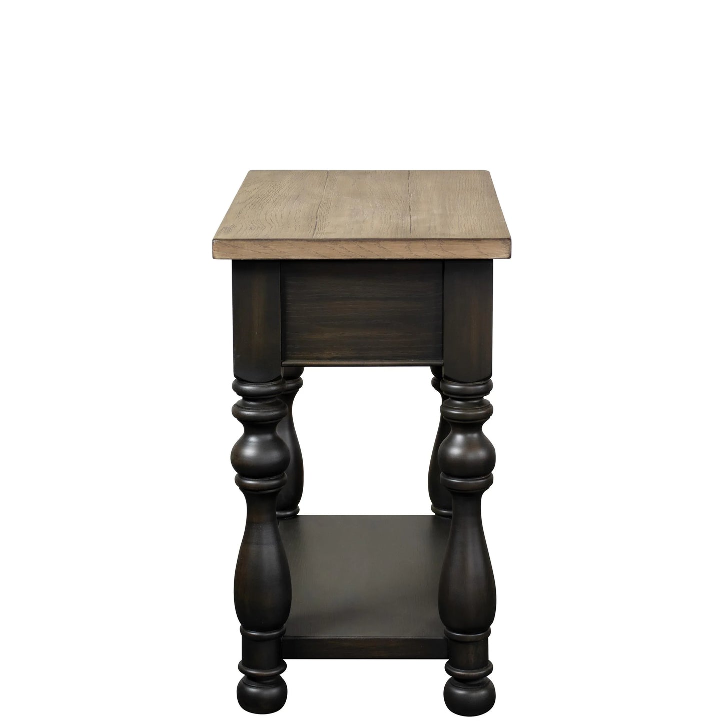 Barrington Two Tone Chairside Table Riverside Furniture Tables