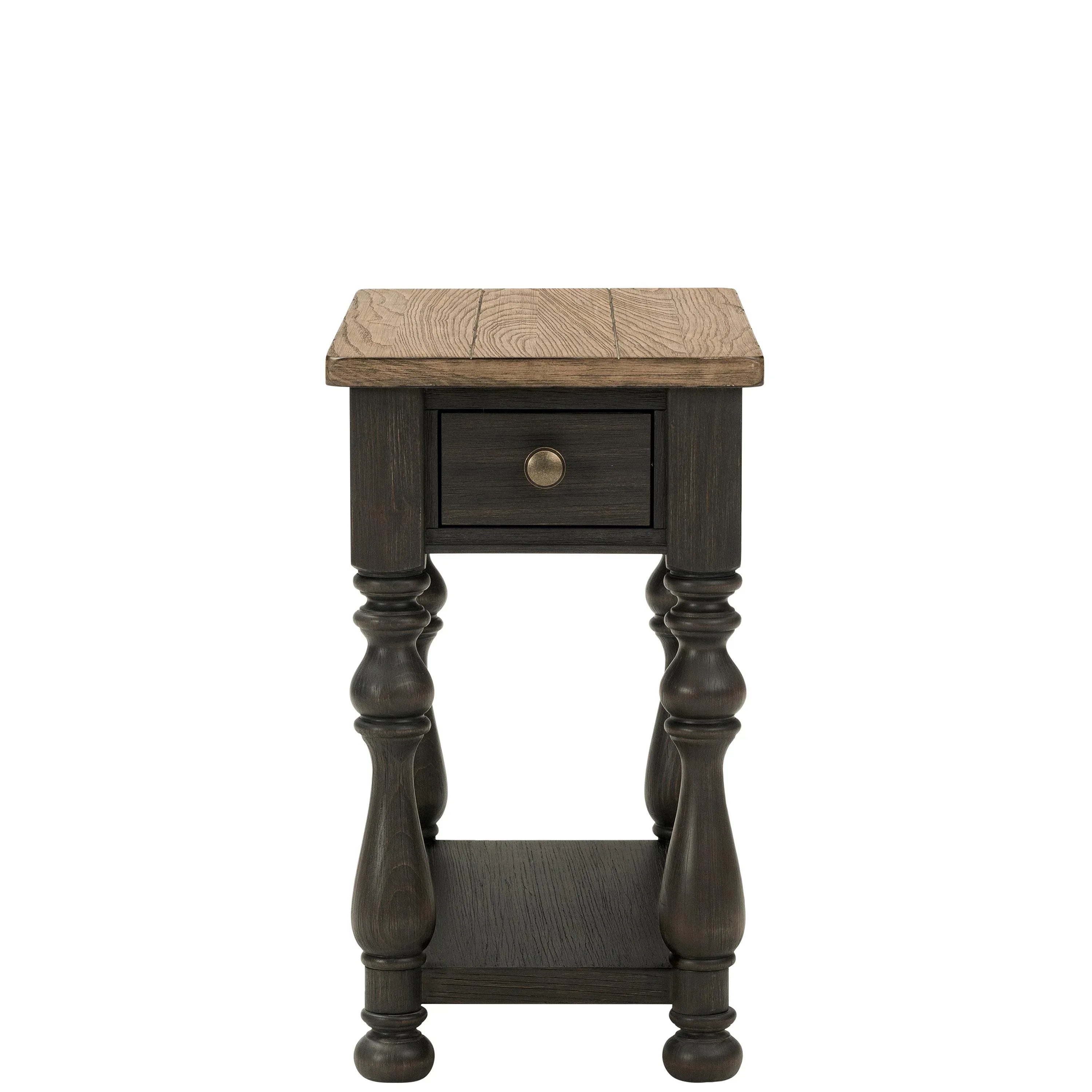 Barrington Two Tone Chairside Table Riverside Furniture Tables