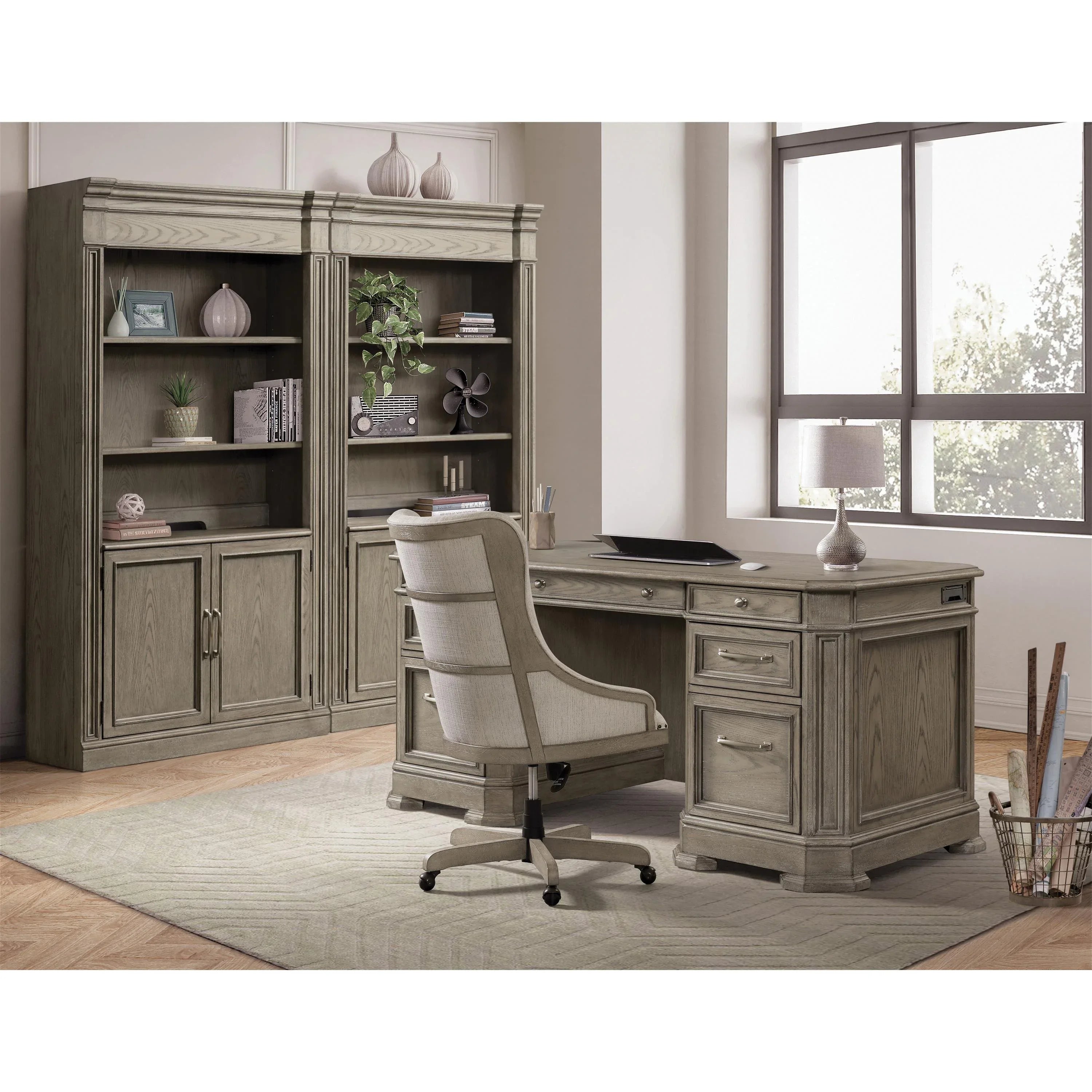 Wimberley Executive Desk Riverside Furniture Desks