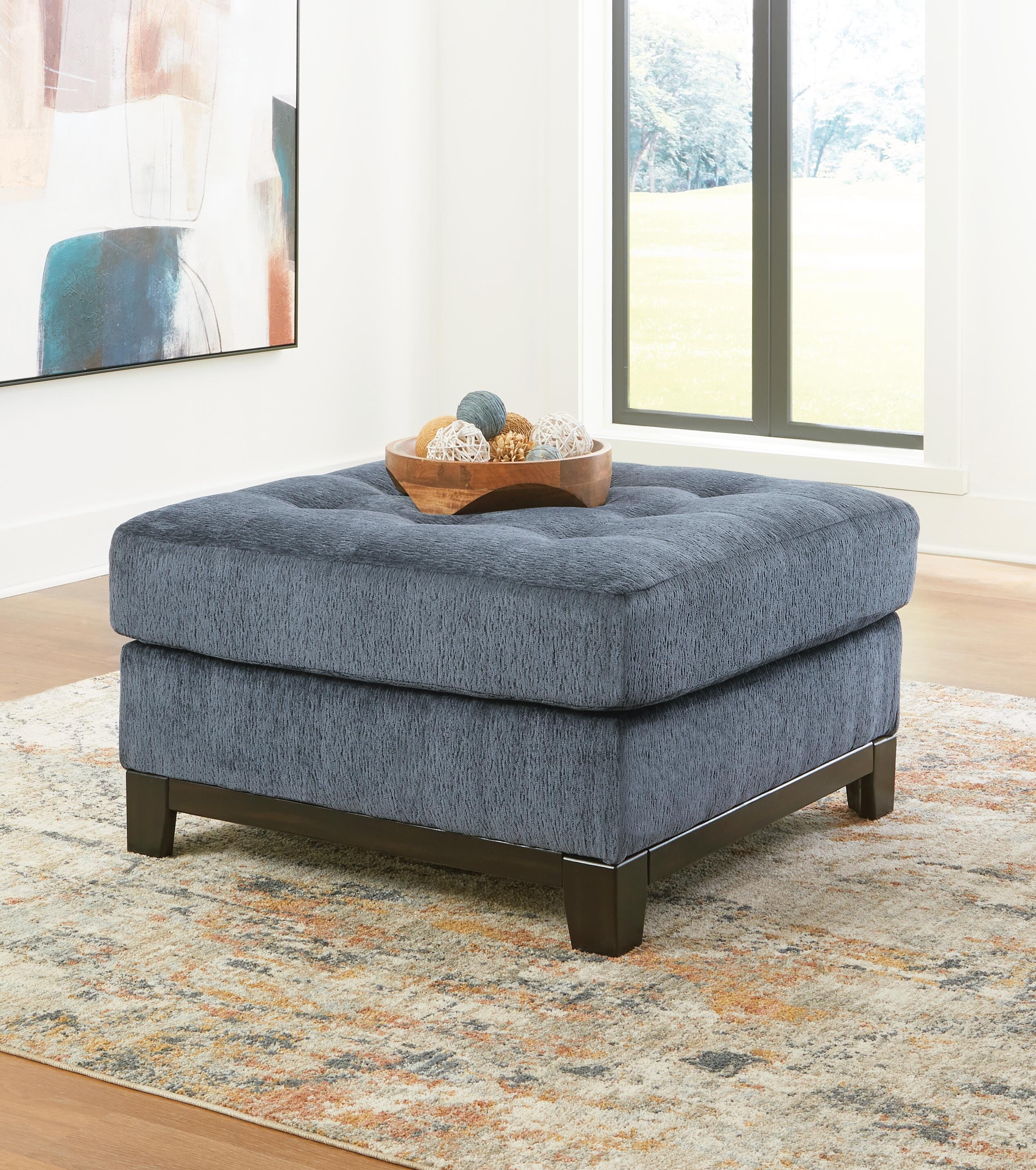 Maxon Place 100-Inch Sofa and Oversized Ottoman — 2-Piece Benchcraft® Living Room