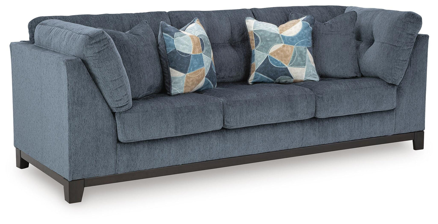 Maxon Place 100-Inch Sofa and Oversized Ottoman — 2-Piece Benchcraft® Living Room
