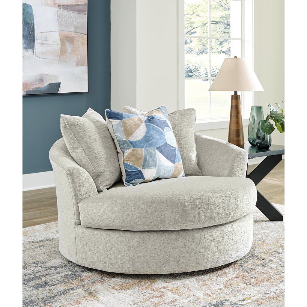 Maxon Place Oversized Swivel Accent Chair Benchcraft® Living Room
