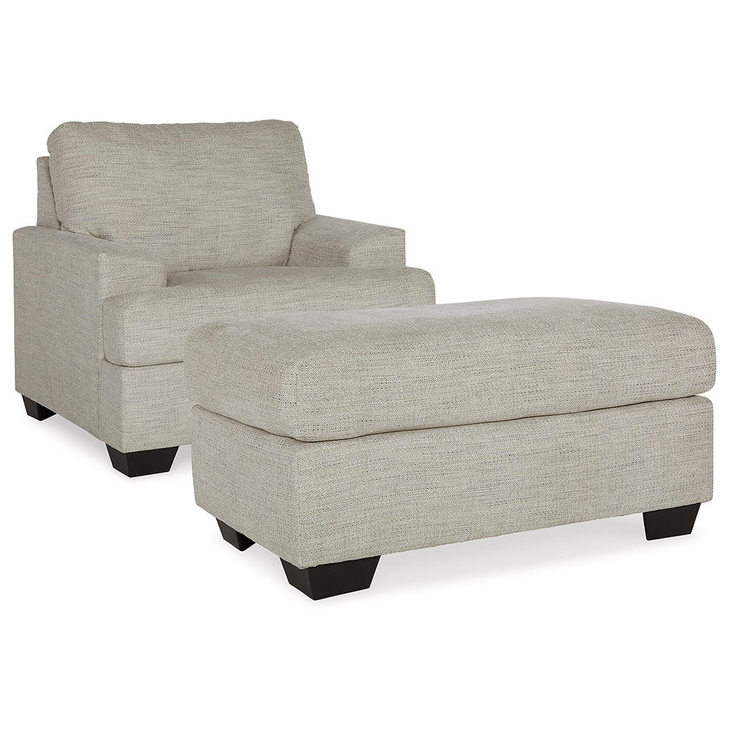 Vayda Chair and Ottoman Signature Design by Ashley® Uncategorized