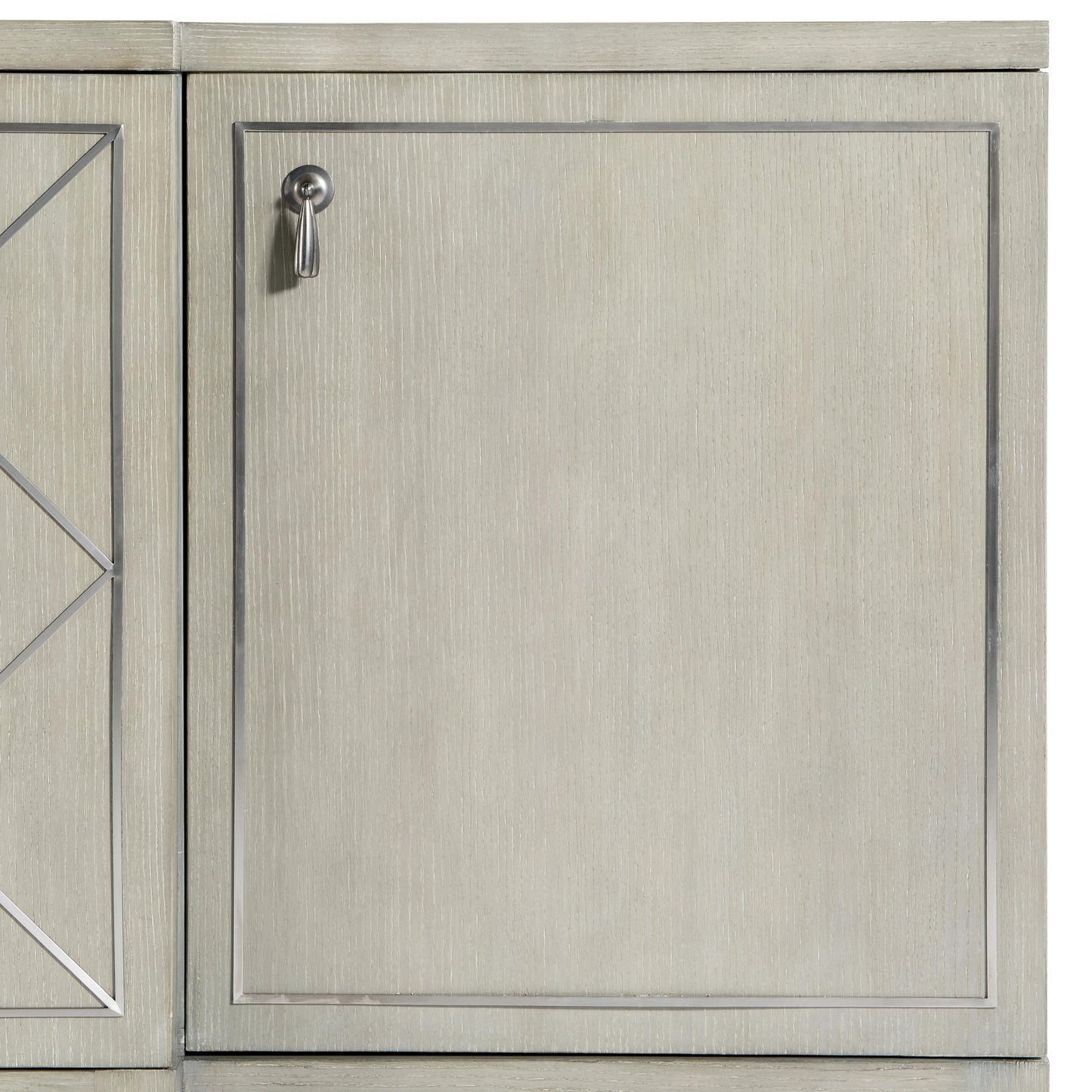 Bernhardt Cornelia Buffet 68-Inch — Steel Diamond Doors in Nebbia Bernhardt Buffet