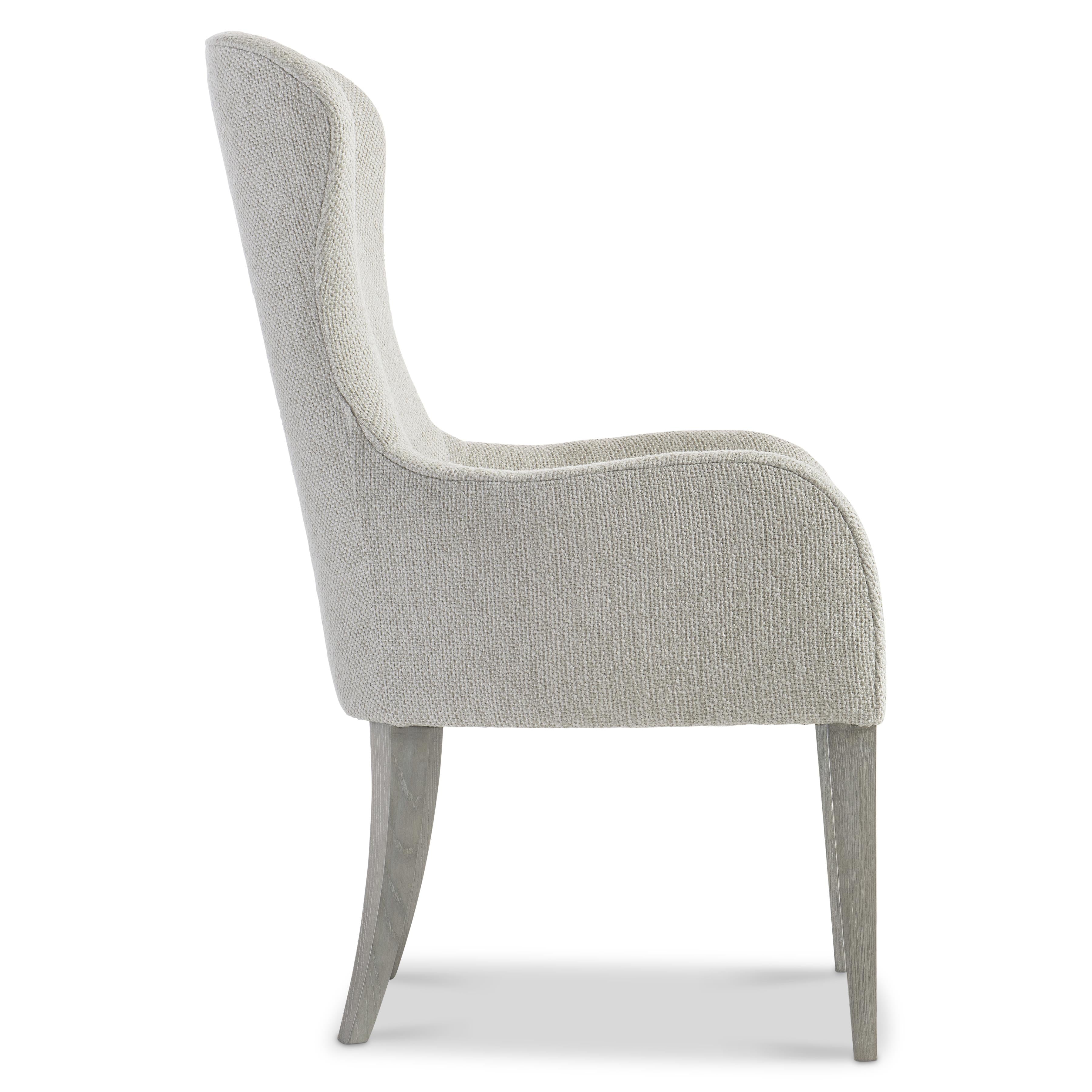 Bernhardt Cornelia Arm Chair COM — Upholstered in Your Material Bernhardt Dining Chair