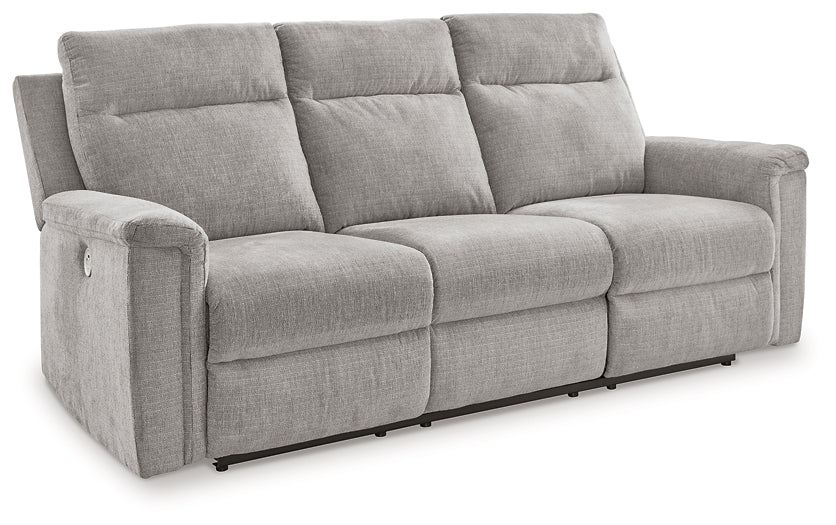 Barnsana Power Reclining Sofa, Loveseat and Recliner