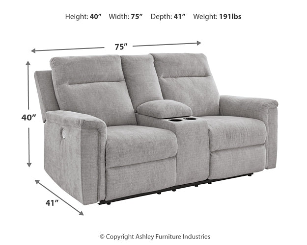 Barnsana Power Reclining Sofa, Loveseat and Recliner