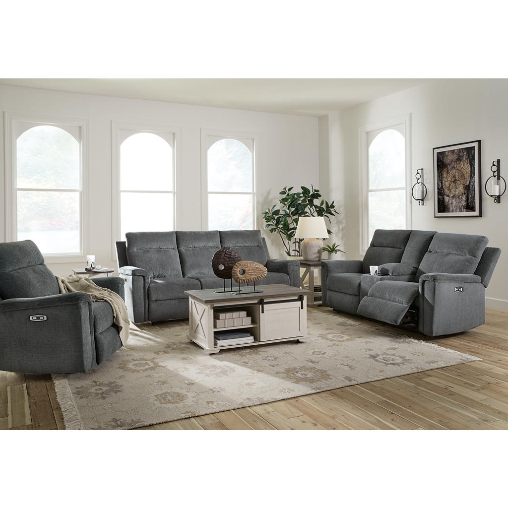 Barnsana Power Reclining Sofa, Loveseat and Recliner Signature Design by Ashley® Uncategorized