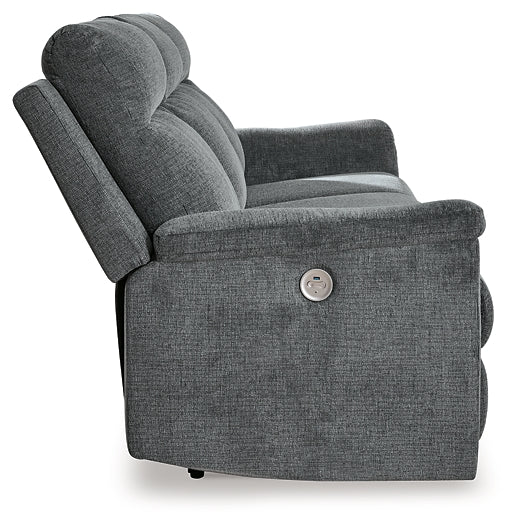 Barnsana Power Reclining Sofa, Loveseat and Recliner