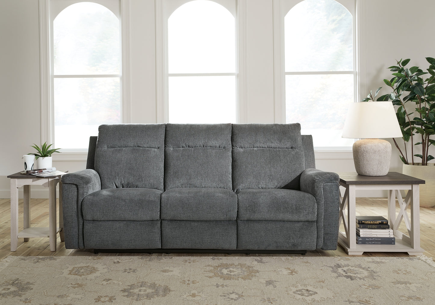 Barnsana Power Reclining Sofa, Loveseat and Recliner