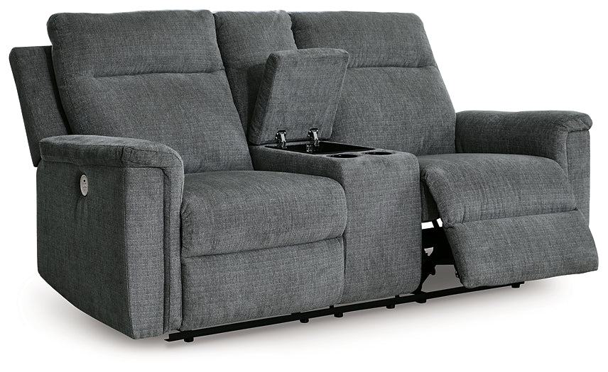 Barnsana Power Reclining Sofa, Loveseat and Recliner
