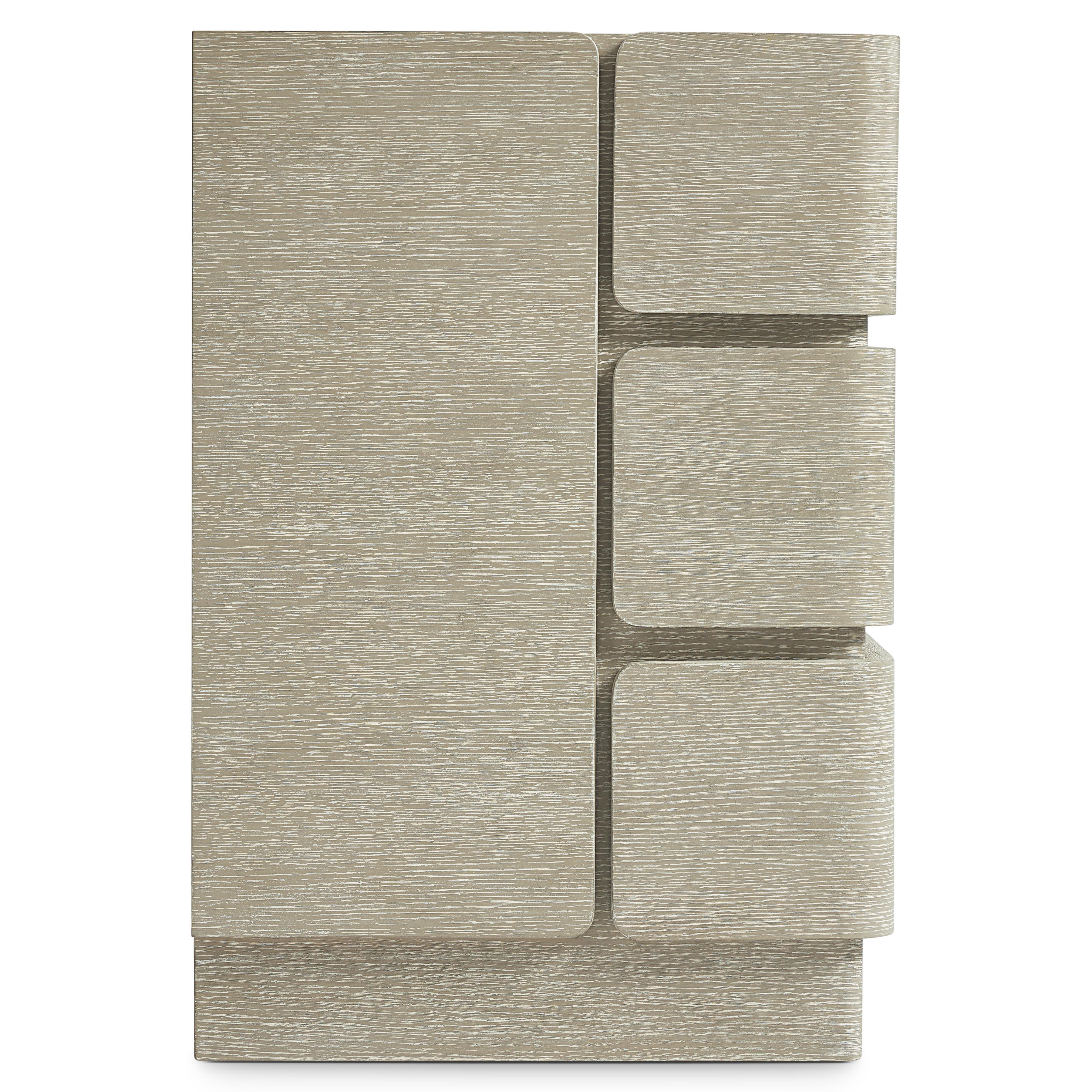 Bernhardt Arcadia Dresser — Nine Drawers in Wire-Brushed Clay Oak Bernhardt Dresser