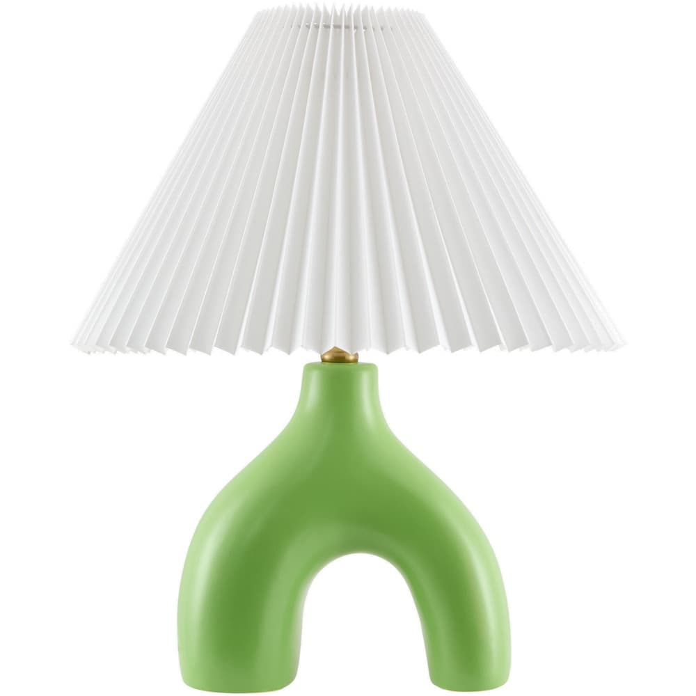 Alvik Accent Table Lamp — Grass Green Livabliss Table Lamp
