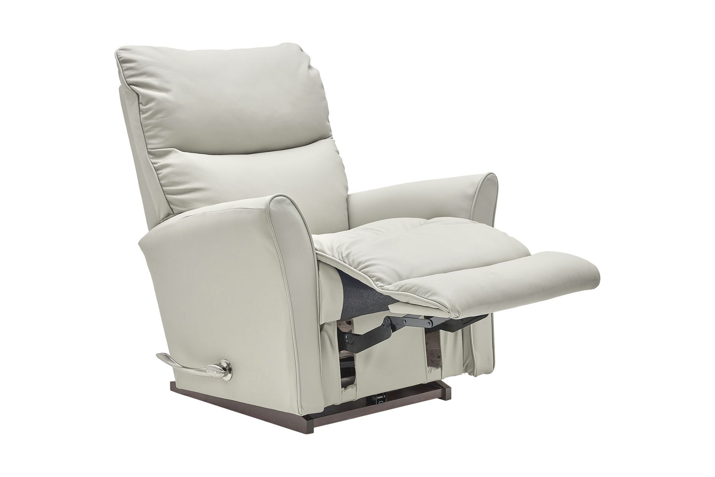 Rowan Cream Leather Rocker Recliner La-Z-Boy Living Room