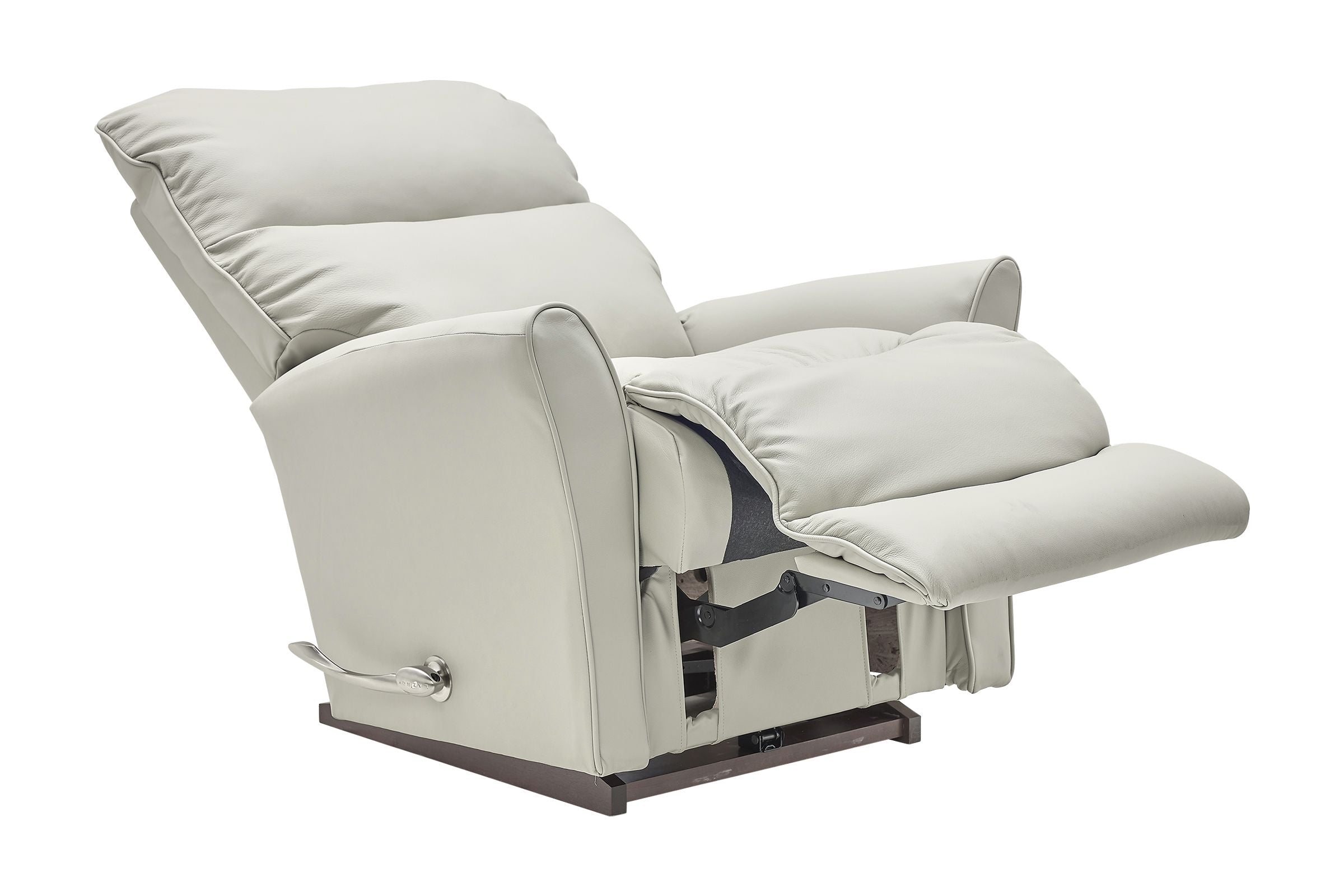 Rowan Cream Leather Rocker Recliner La-Z-Boy Living Room