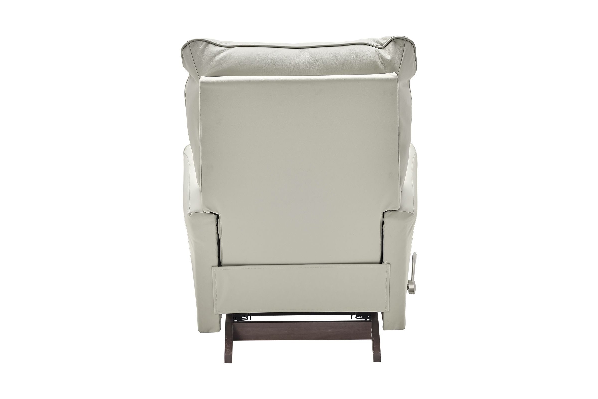 Rowan Cream Leather Rocker Recliner La-Z-Boy Living Room