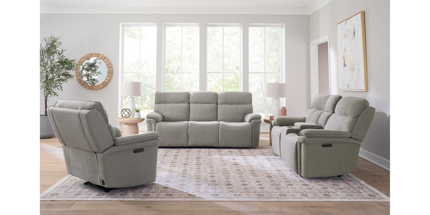 Andre Power Reclining Sofa Bassett