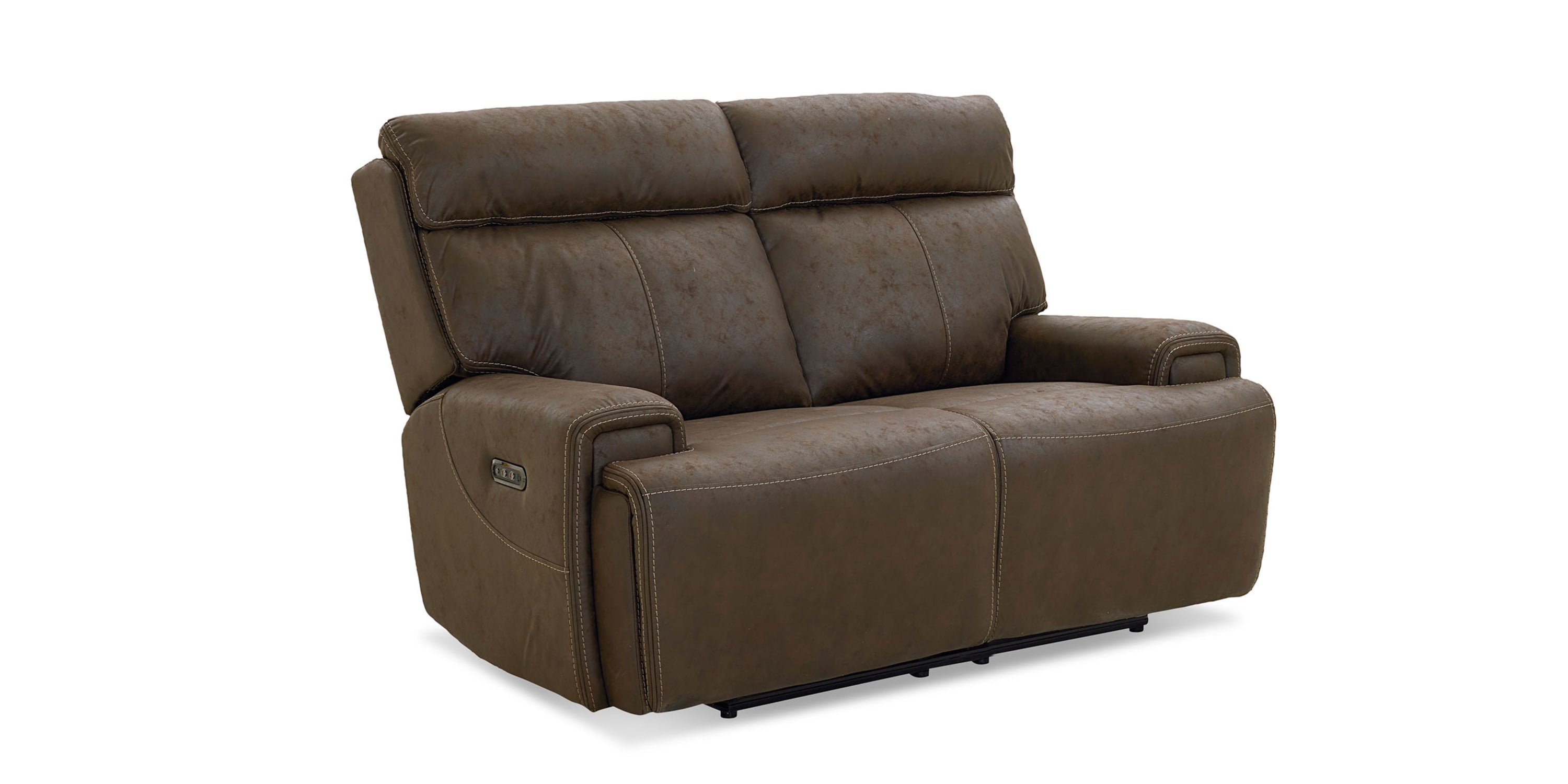 Nathan Power Reclining Loveseat Bassett