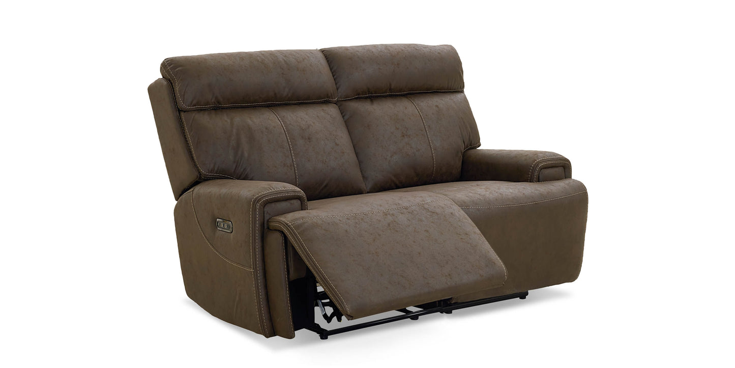 Nathan Power Reclining Loveseat Bassett
