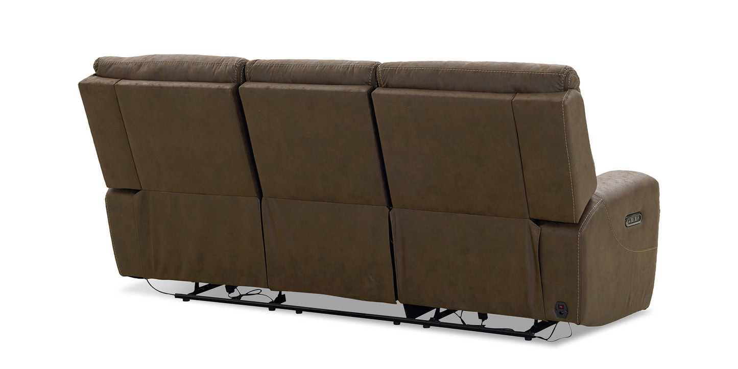Nathan Power Reclining Sofa Bassett