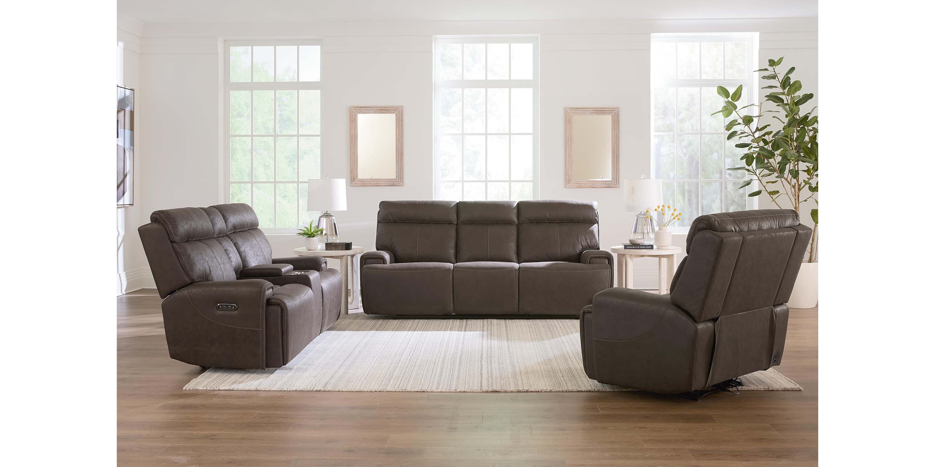 Bassett Mirror Nathan Reclining Sofa - Thumbnail 3