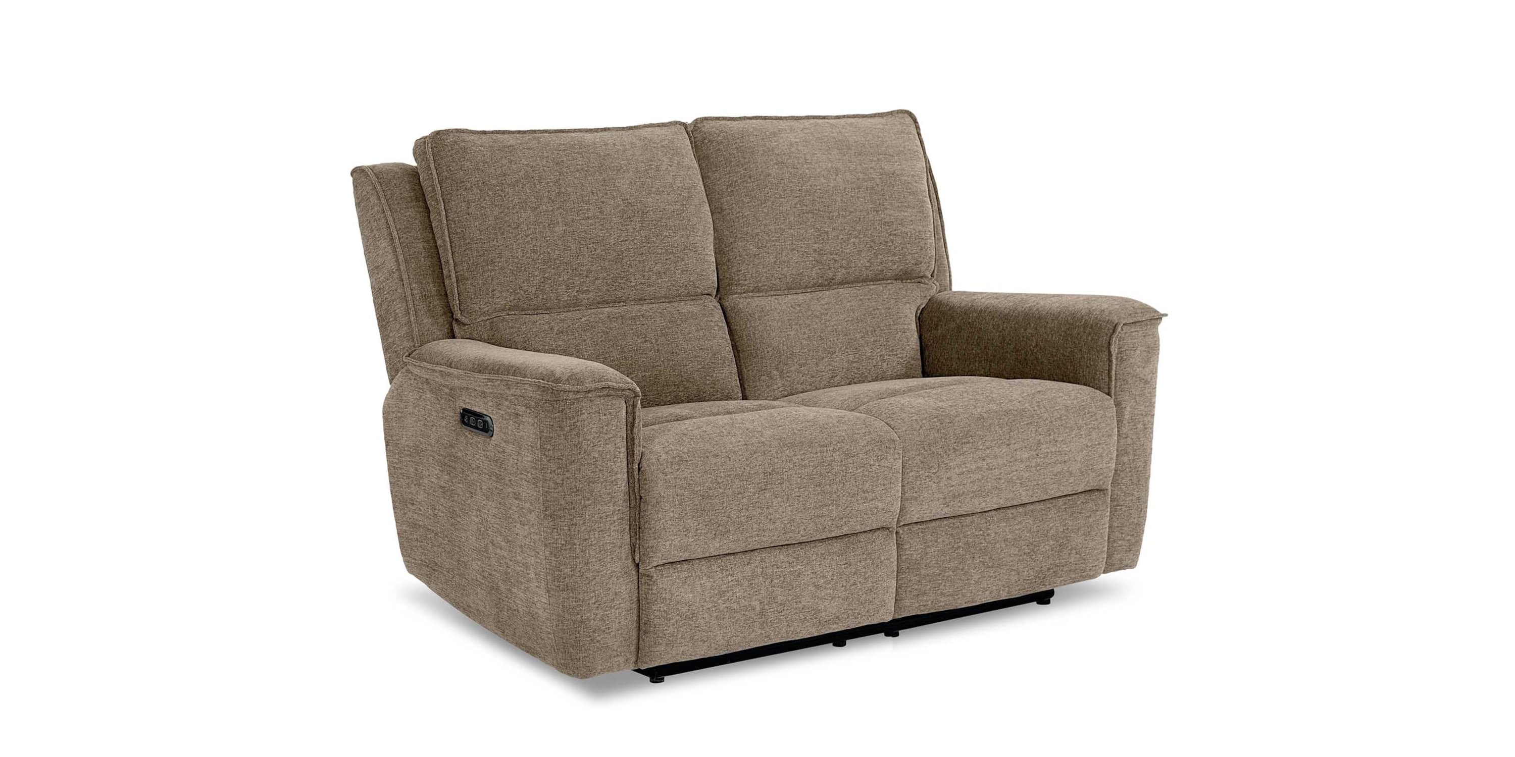 Calvin Power Reclining Loveseat Bassett