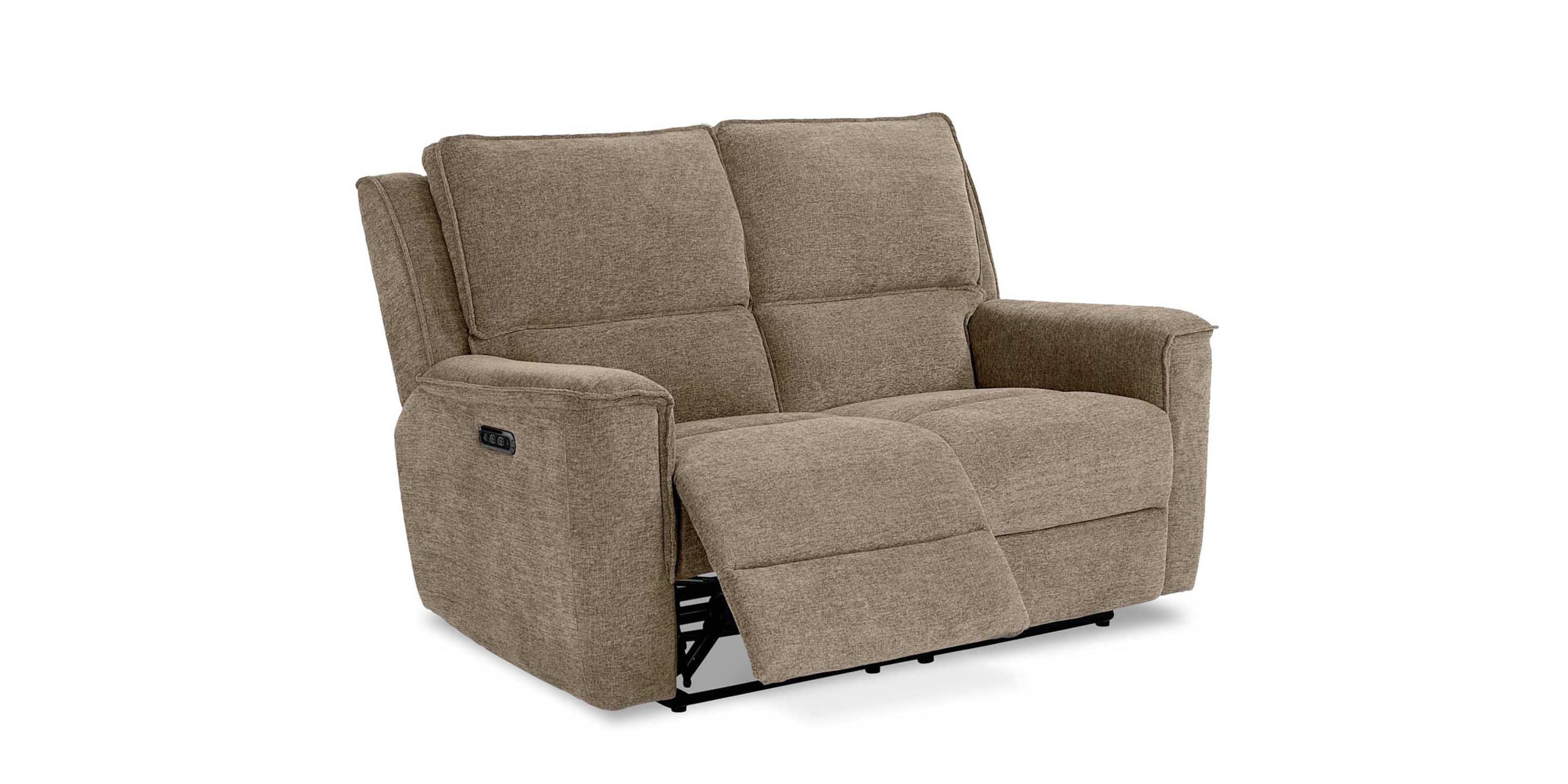Calvin Power Reclining Loveseat Bassett