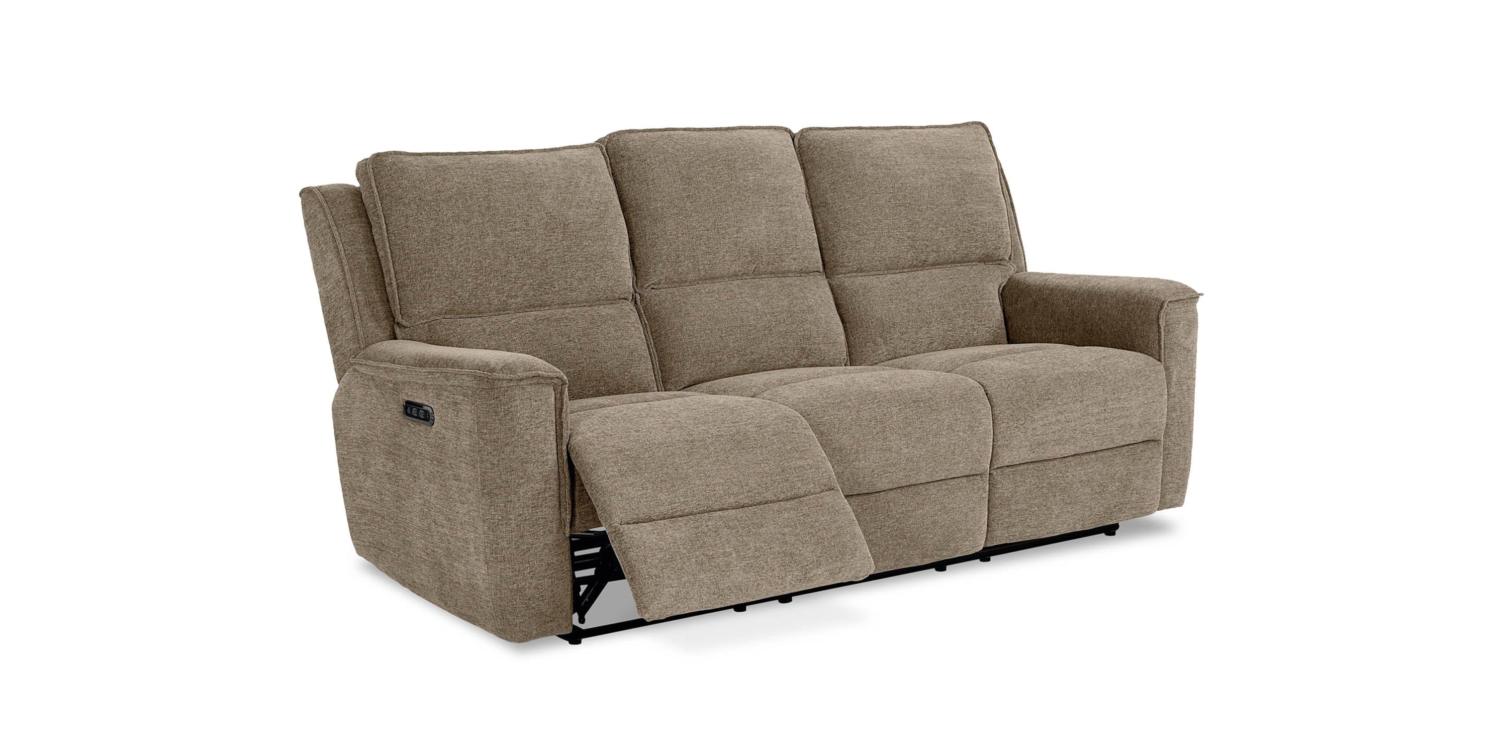 Calvin Power Reclining Sofa Bassett