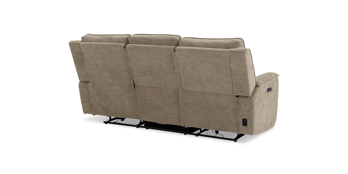 Calvin Power Reclining Sofa Bassett