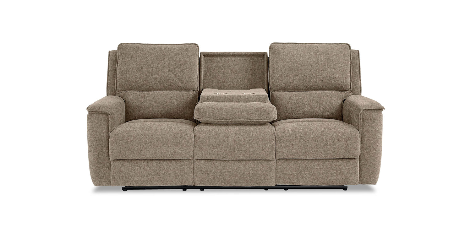 Calvin Power Reclining Sofa Bassett