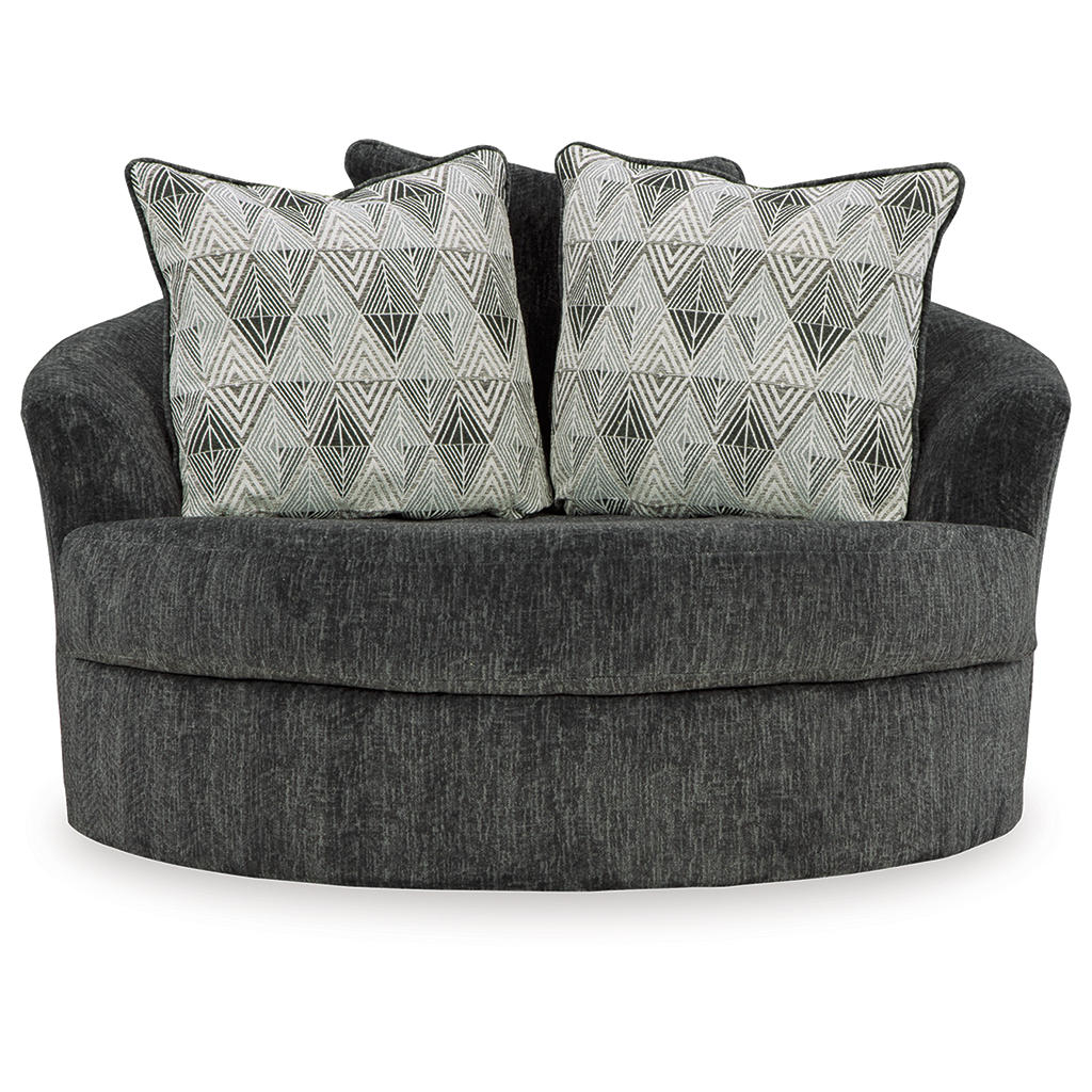 Biddeford 2-Piece Sectional and Oversized Swivel Accent Chair Signature Design by Ashley® Uncategorized