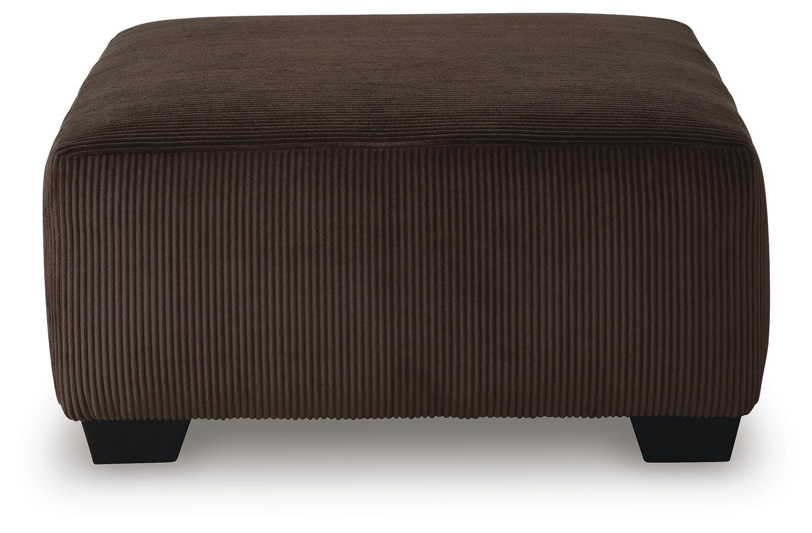 Kimlee 3-Piece Sectional and Oversized Ottoman — Wedge Corner Signature Design by Ashley® Living Room