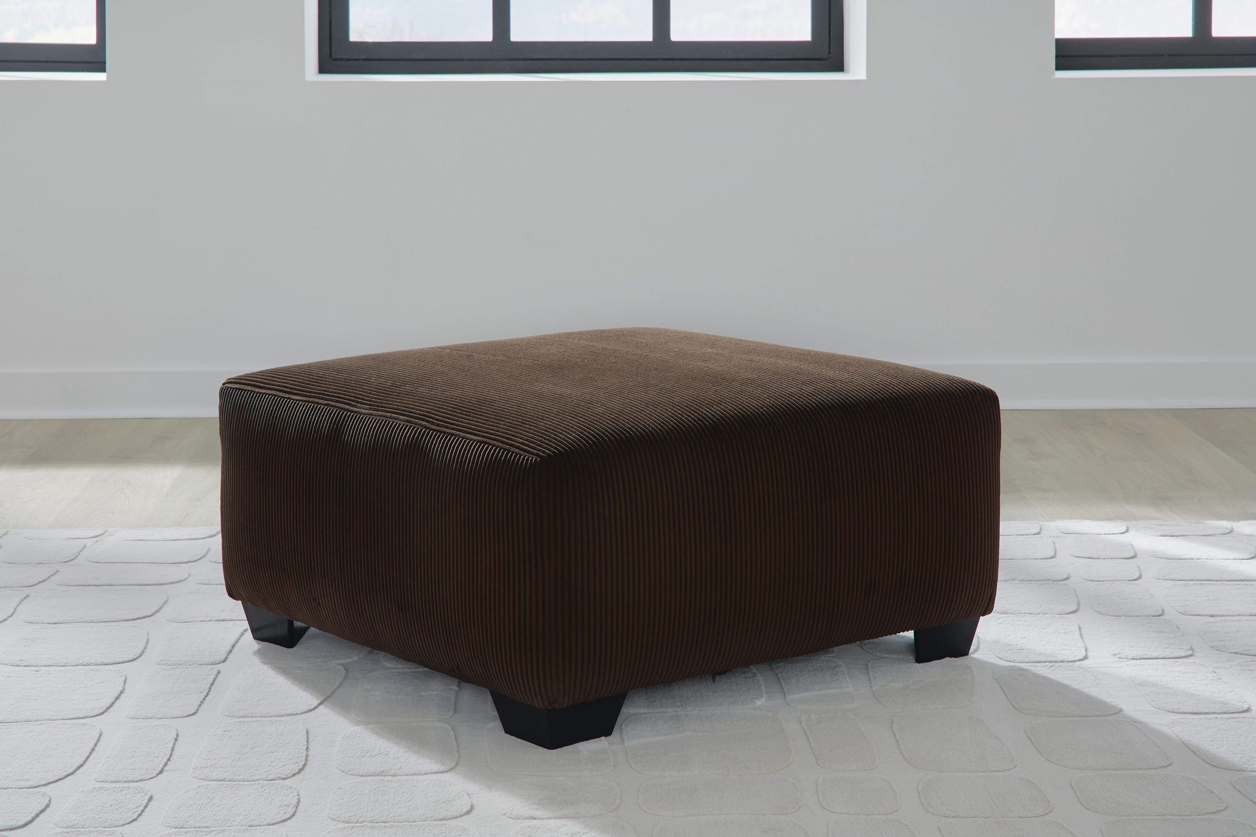 Kimlee 3-Piece Sectional and Oversized Ottoman — Wedge Corner Signature Design by Ashley® Living Room