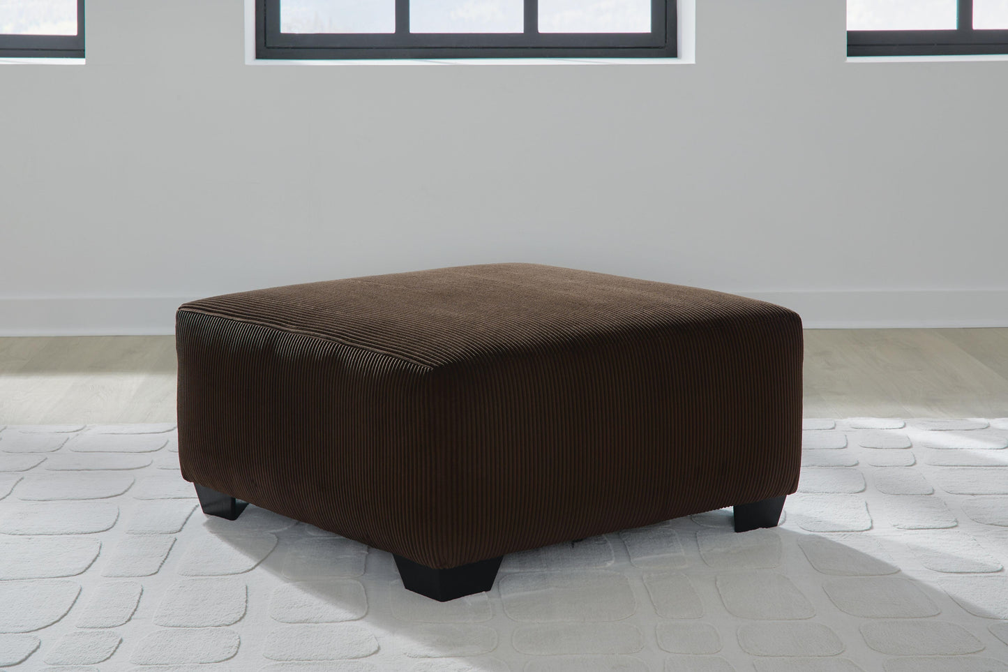 Kimlee 3-Piece Sectional and Oversized Ottoman — Wedge Corner Signature Design by Ashley® Living Room