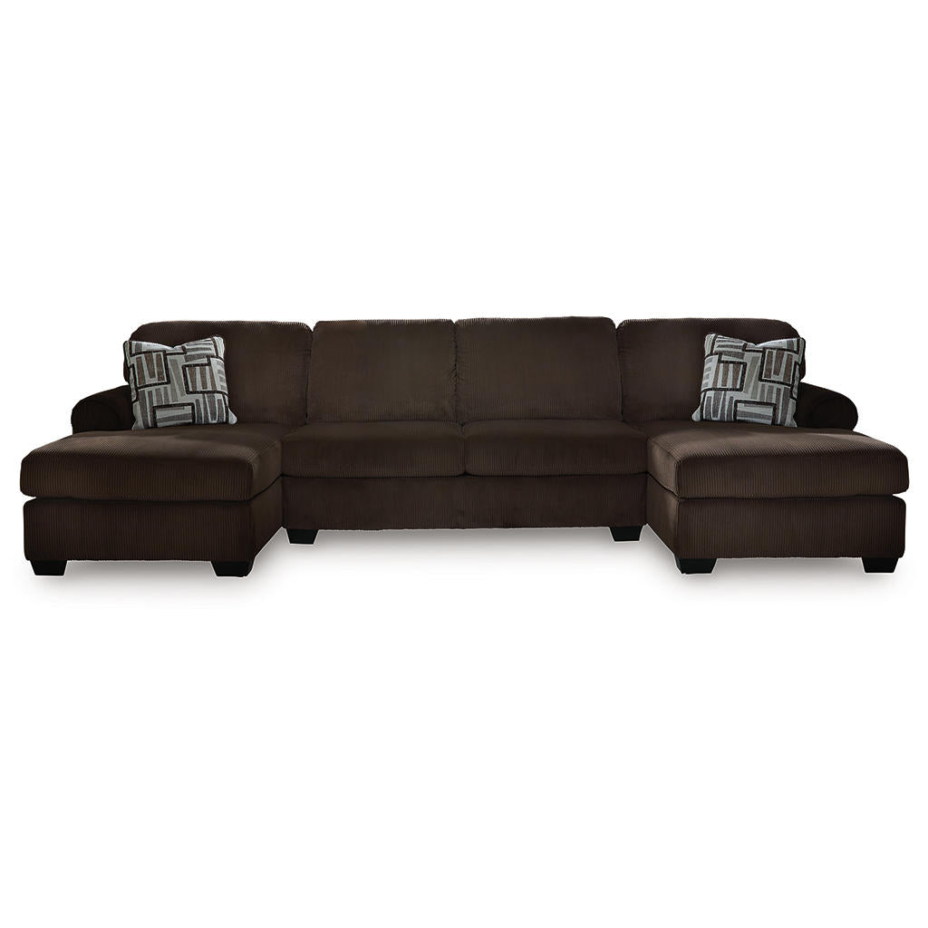 Kimlee 3-Piece Sectional with Double Chaise Signature Design by Ashley® Living Room
