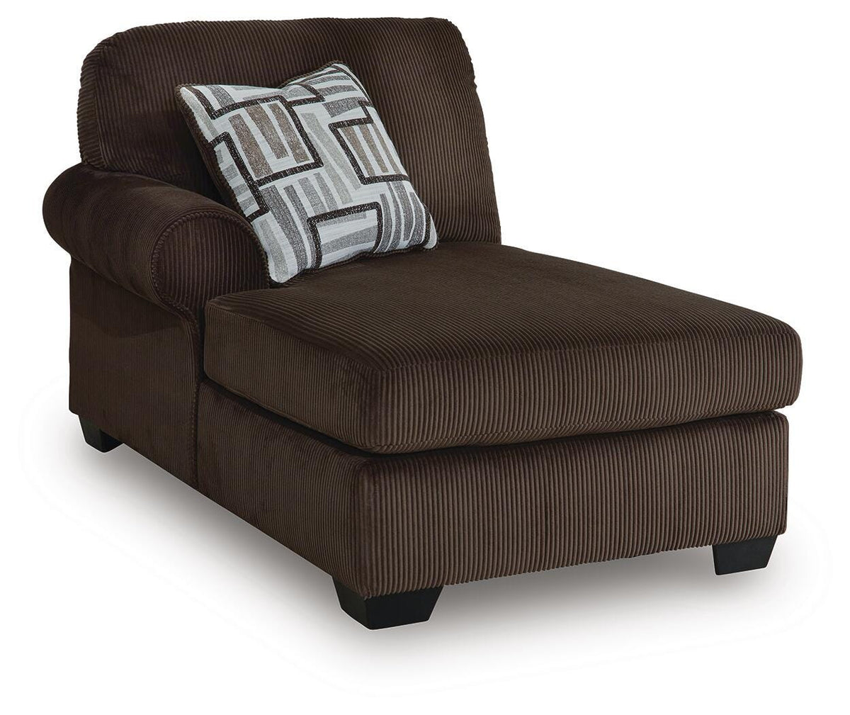 Kimlee 3-Piece Sectional and Oversized Ottoman — Wedge Corner Signature Design by Ashley® Living Room