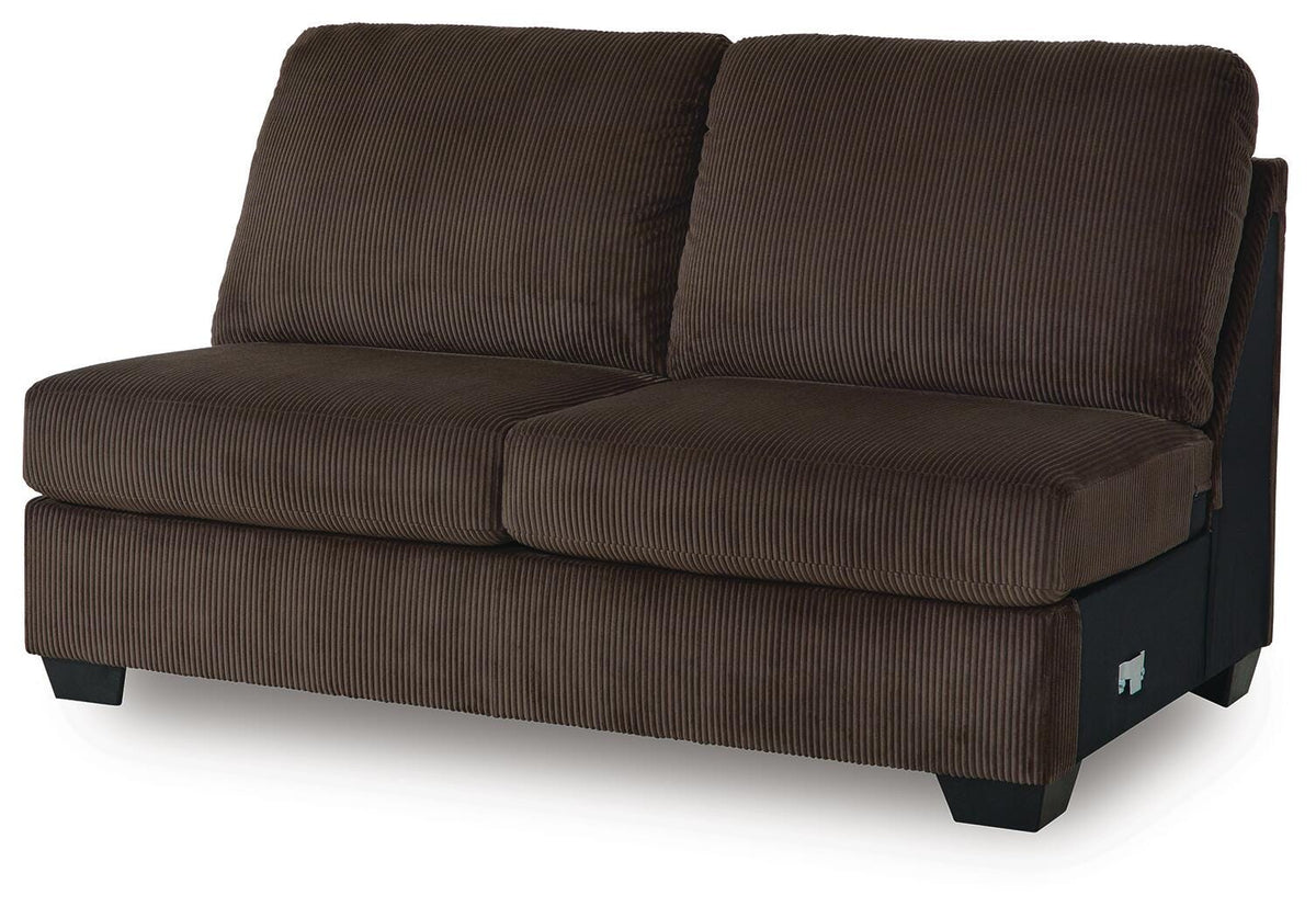 Kimlee 3-Piece Sectional and Oversized Ottoman — Wedge Corner Signature Design by Ashley® Living Room