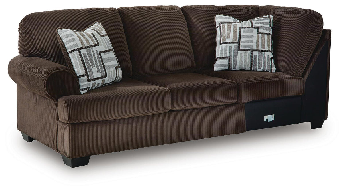 Kimlee 3-Piece Sectional and Ottoman