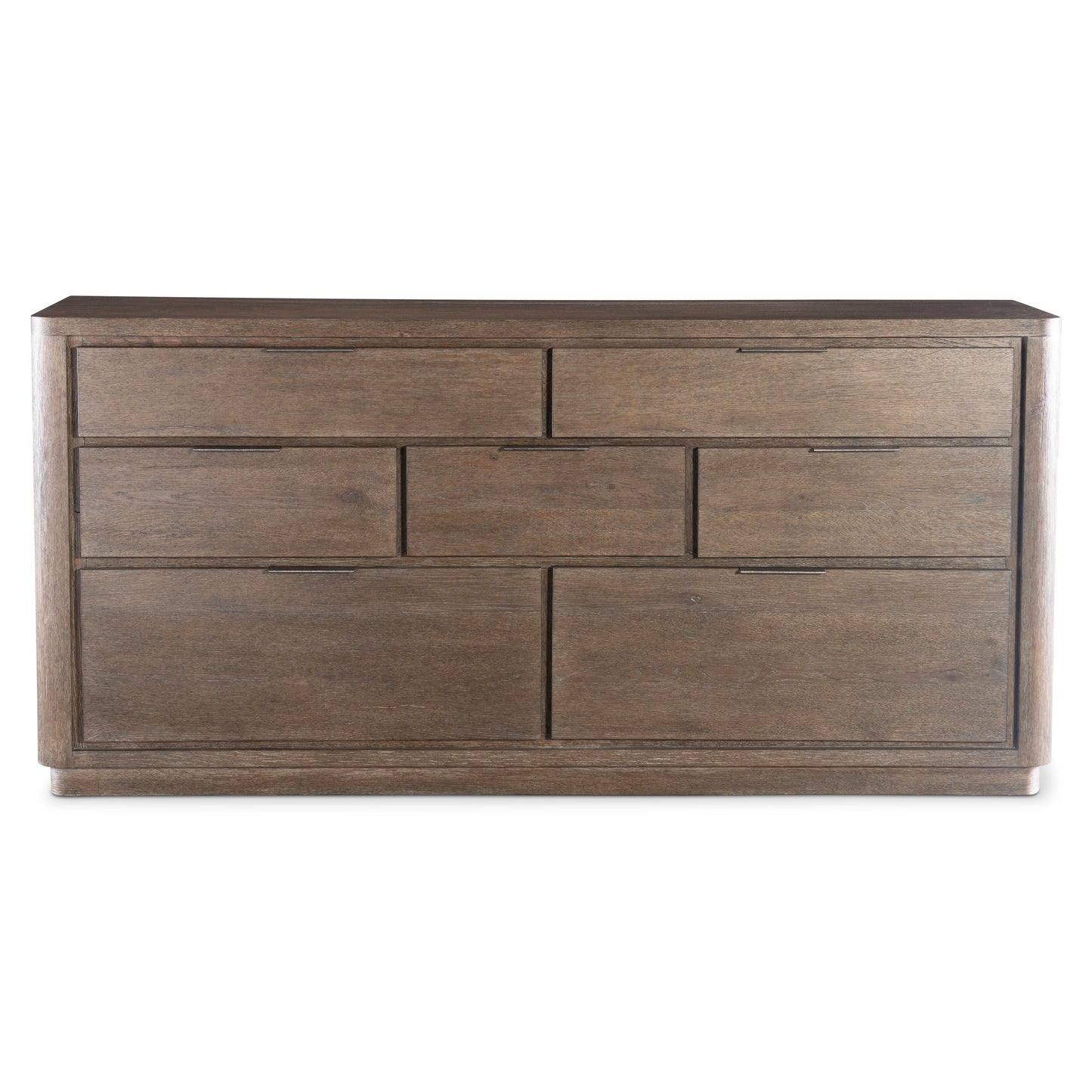 Bernhardt Outline Dresser — Wire-Brushed Oak, Seven Drawers Bernhardt Dresser