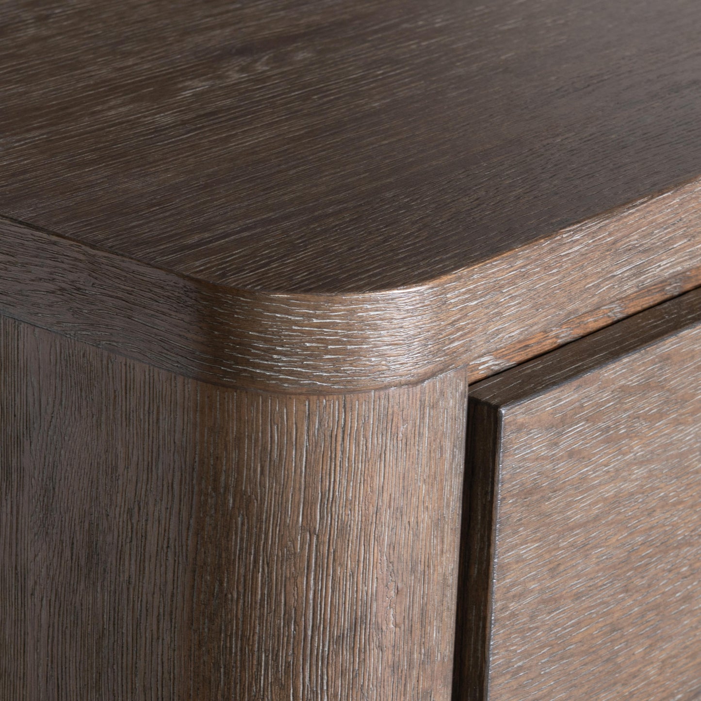 Bernhardt Outline Dresser — Wire-Brushed Oak, Seven Drawers Bernhardt Dresser